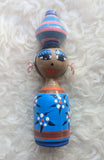 EGYPTIAN WOODEN DOLLS