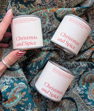 SOY WAX FESTIVE SCENTED CANDLES 🎄