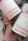 SOY WAX FESTIVE SCENTED CANDLES 🎄