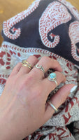 LUCKY HORSESHOE RING- O 1/2