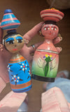EGYPTIAN WOODEN DOLLS