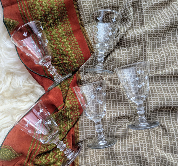 VINTAGE SHERRY GLASSES