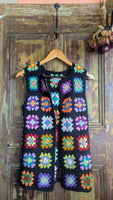 VINTAGE CROCHET WAISTCOAT- 6