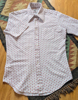 MEN'S VINTAGE SHORT SLEEVED SHIRT- L