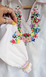 1970s EMBROIDERED BLOUSE- 8