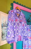 RECYCLED SARI SILK PYJAMAS