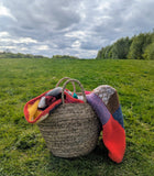 MOROCCAN PALM LEAF BASKETS