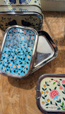 HAND PAINTED TIFFIN TINS