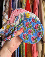 BLOCK PRINT COIN PURSES