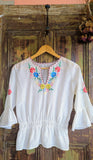 GORGEOUS EMBROIDERED BLOUSE- 8/10
