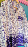 RECYCLED SARI SILK PYJAMAS