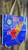 RECYCLED RICE SACK LARGE SHOPPER BAG