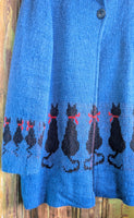 VINTAGE CAT COATIGAN- 10