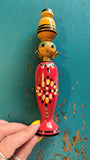 EGYPTIAN WOODEN DOLLS