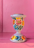 HAND PAINTED KASHMIRI CANDLESTICKS