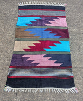 HAND KNOTTED WOOL RUG