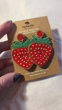 BEADED FRUIT EARRINGS