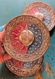 RECYCLED ALUMINIUM SUN & MOON INCENSE PLATES