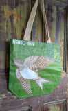 RECYCLED RICE SACK TOTE BAG