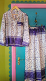 RECYCLED SARI SILK PYJAMAS