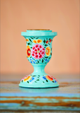HAND PAINTED KASHMIRI CANDLESTICKS