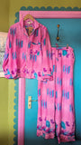 RECYCLED SARI SILK PYJAMAS