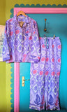 RECYCLED SARI SILK PYJAMAS