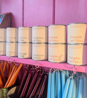 PUMPKIN & SPICE CANDLES