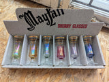 VINTAGE BOXED 'MAYFAIR' SHERRY GLASSES
