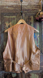 MEN'S VINTAGE SUEDE WAISTCOAT- M/L