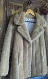 VINTAGE FAUX FUR JACKET- 10