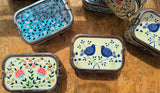 HAND PAINTED TIFFIN TINS