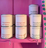 SOY WAX FESTIVE SCENTED CANDLES 🎄