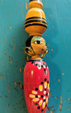 EGYPTIAN WOODEN DOLLS