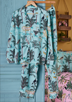 100% COTTON JUNGLE PRINT PYJAMAS