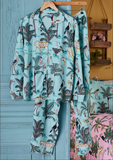 100% COTTON JUNGLE PRINT PYJAMAS