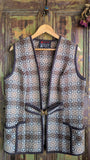 BROWN WELSH WOOL WAISTCOAT