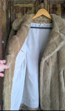 VINTAGE FAUX FUR JACKET- 10