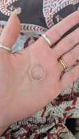 LUCKY HORSESHOE RING- O 1/2