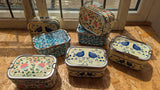 HAND PAINTED TIFFIN TINS