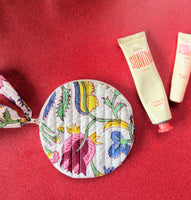 BLOCK PRINT COIN PURSES