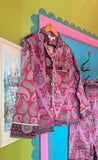 RECYCLED SARI SILK PYJAMAS