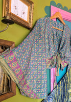 RECYCLED SARI SILK BELL SLEEVE TOPS