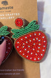 BEADED FRUIT EARRINGS