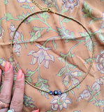 EVIL EYE GOLD BEAD NECKLACES