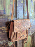 TAN MORROCAN LEATHER BAG