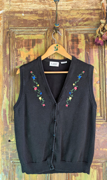EMBROIDERED TANK TOP- 10/12