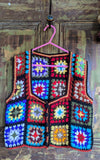 KID'S CROCHET WAISTCOAT- Age 8-10ish