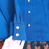 NAVY VINTAGE JACKET/ BLAZER 8/10