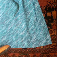 BLUE VINTAGE DRESS- approx 16/18